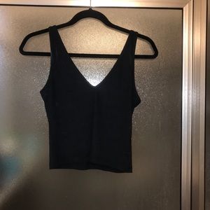 NWOT -Double V Ribbed Tank